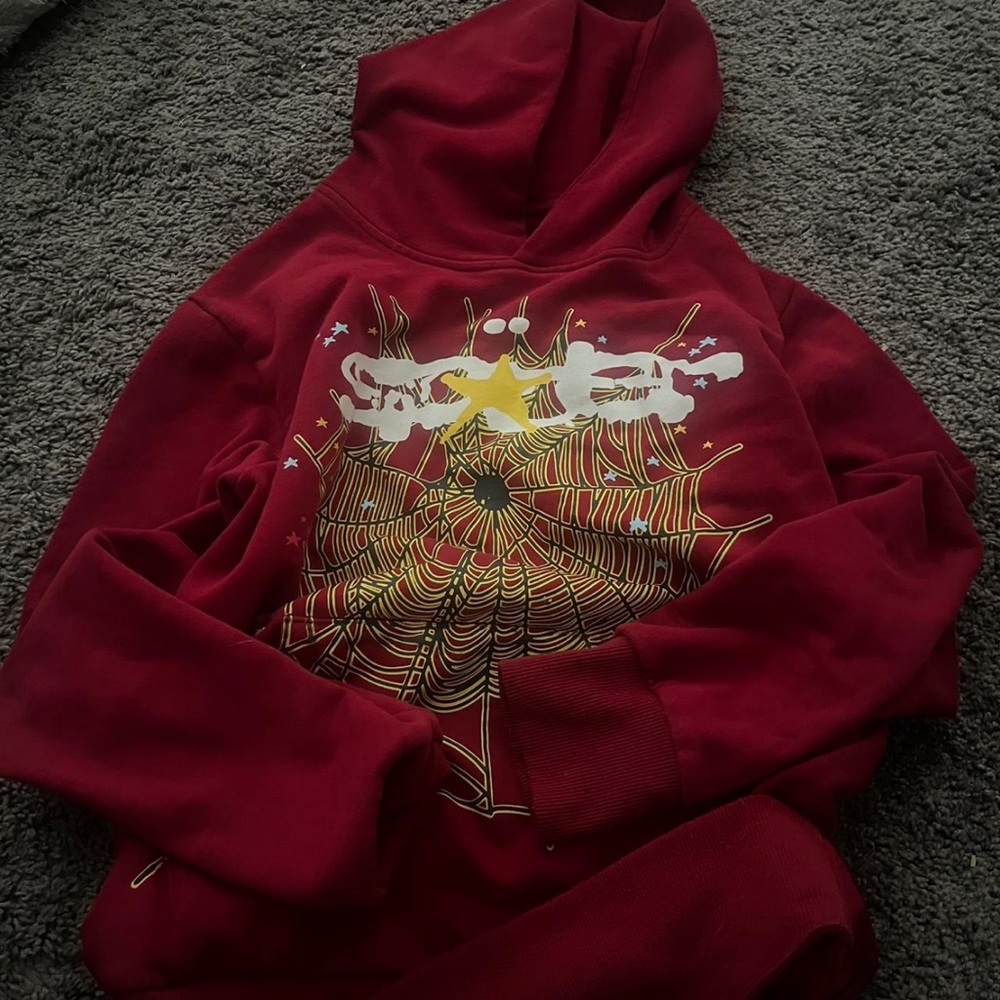 red spider hoodie